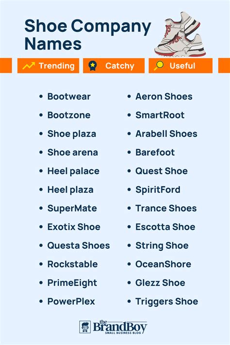 shoe company name generator